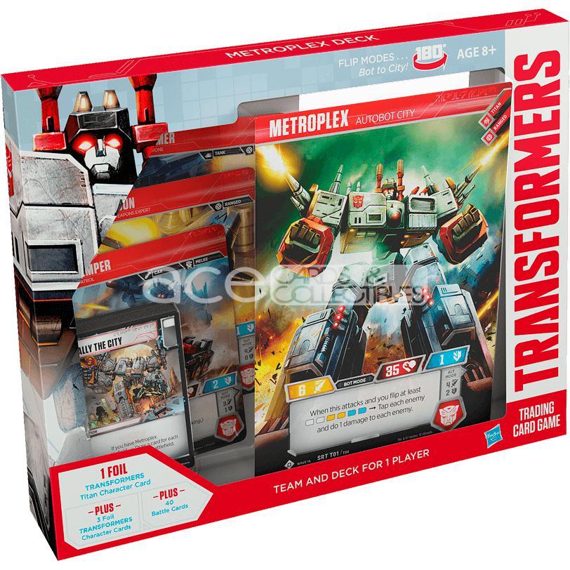 Transformer TCG: Metroplex Deck [D1]-Hasbro-Ace Cards & Collectibles