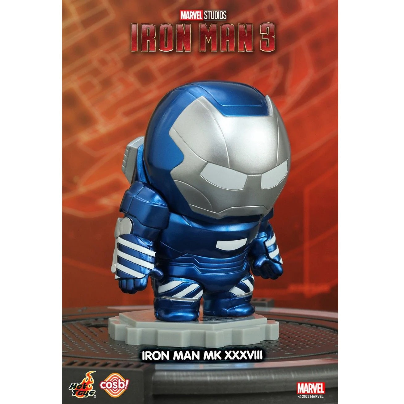 Iron Man 3: Cosbi Bobble-Head Collection Series 2 "Iron Man"-Single Box (Random)-Hot Toys-Ace Cards & Collectibles