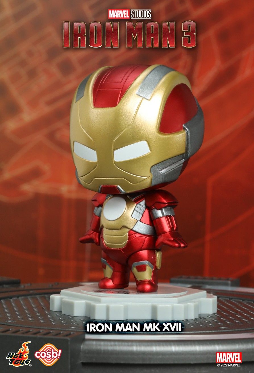Iron Man 3: Cosbi Bobble-Head Collection Series 2 &quot;Iron Man&quot;-Single Box (Random)-Hot Toys-Ace Cards &amp; Collectibles