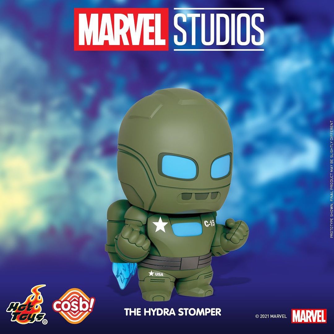 Marvel Studios: Cosbi Bobble-Head Collection "Marvel Disney +"-Single Box (Random)-Hot Toys-Ace Cards & Collectibles