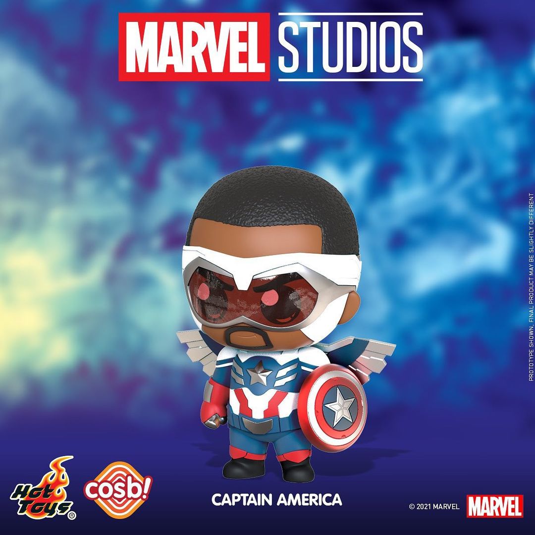 Marvel Studios: Cosbi Bobble-Head Collection &quot;Marvel Disney +&quot;-Single Box (Random)-Hot Toys-Ace Cards &amp; Collectibles