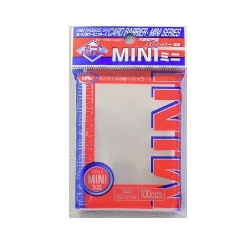 KMC Sleeve Card Barrier Clear - Mini Size Soft-KMC-Ace Cards & Collectibles
