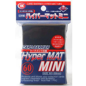 KMC Sleeve Hyper Mat Mini Size 60pcs - Blue ( Japanese Size )-KMC-Ace Cards &amp; Collectibles