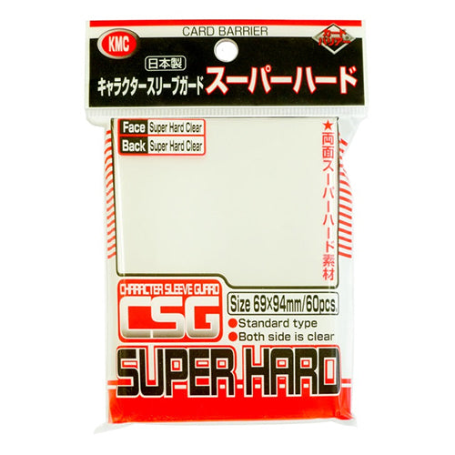 KMC Sleeve Standard Size 60pcs - Gold Frame / Silver Frame / Super Hard / Mat & Clear-Mat & Clear-KMC-Ace Cards & Collectibles