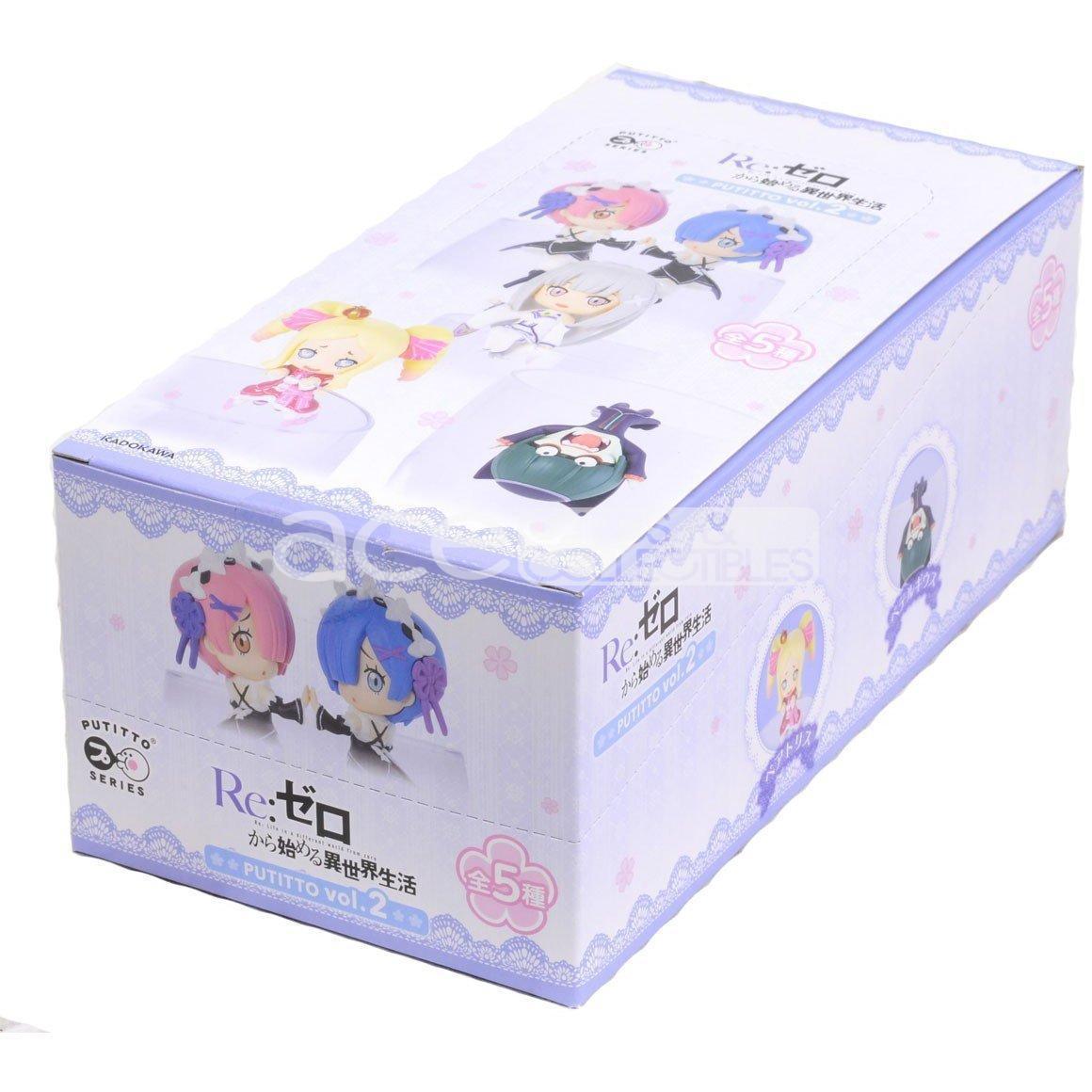 Putitto Series -Re: Life in a Different World from Zero Vol.2-Display Box (Set of 8)-Kadokawa-Ace Cards &amp; Collectibles