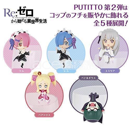 Putitto Series -Re: Life in a Different World from Zero Vol.2-Single (Random)-Kadokawa-Ace Cards &amp; Collectibles