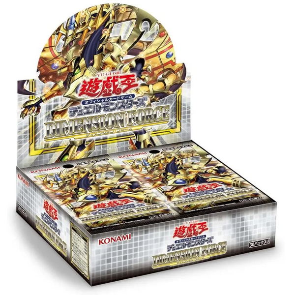Yu-Gi-Oh! OCG "Dimension Force " (Japanese)-Booster Box (30packs)-Konami-Ace Cards & Collectibles