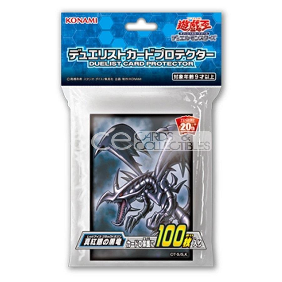 yugioh card sleeves red Yu-Gi-Oh OCG Duelist Card Protector "Red-Eyes Black Dragon"