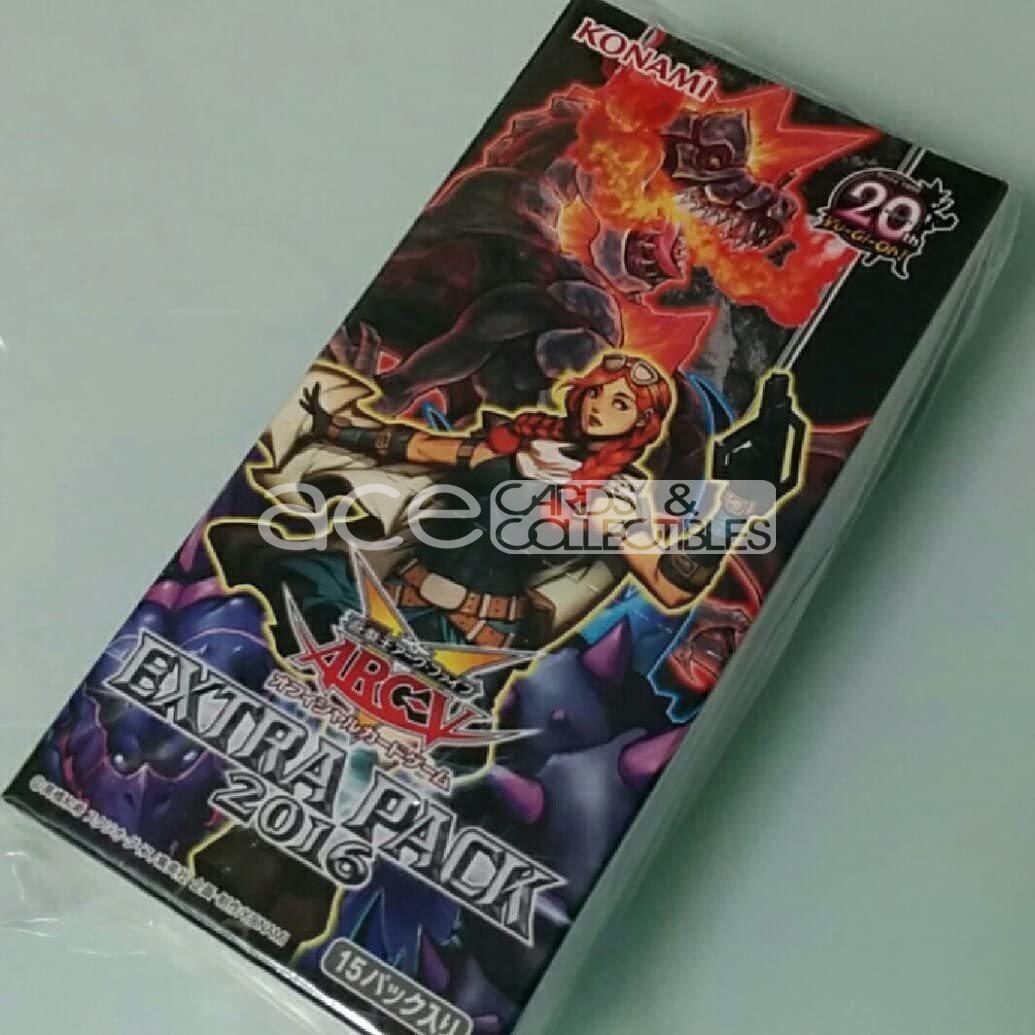 Yu-Gi-Oh OCG: Extra Pack 2016 [EP16] (Japanese)-Booster Box (15packs)-Konami-Ace Cards &amp; Collectibles