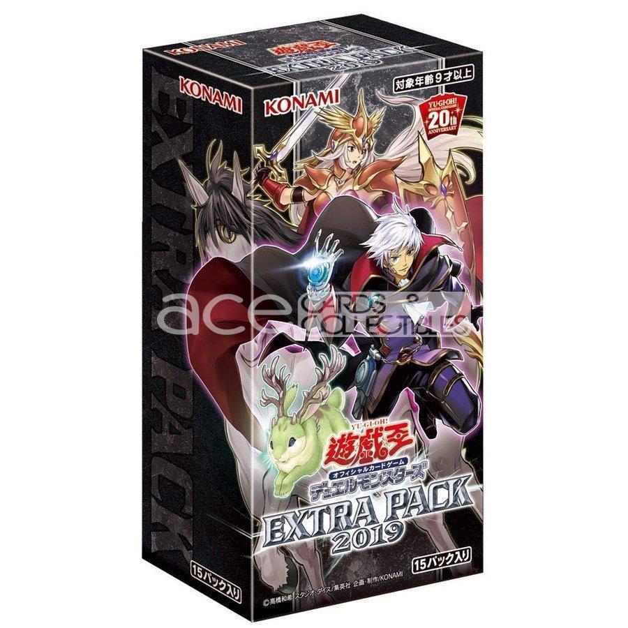 Yu-Gi-Oh OCG: Extra Pack 2019 [EP19] (Japanese)-Booster Box (15packs)-Konami-Ace Cards &amp; Collectibles