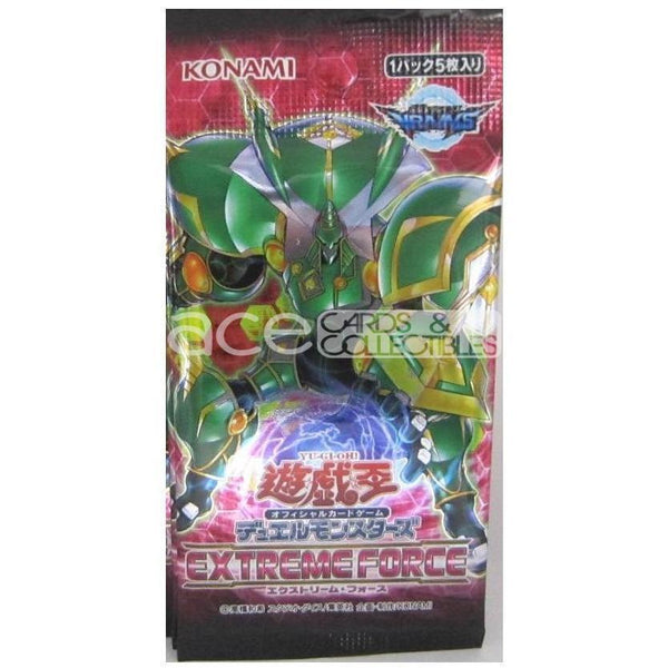 Yu-Gi-Oh OCG: Extreme Force (Japanese)-Booster Pack (Random)-Konami-Ace Cards & Collectibles