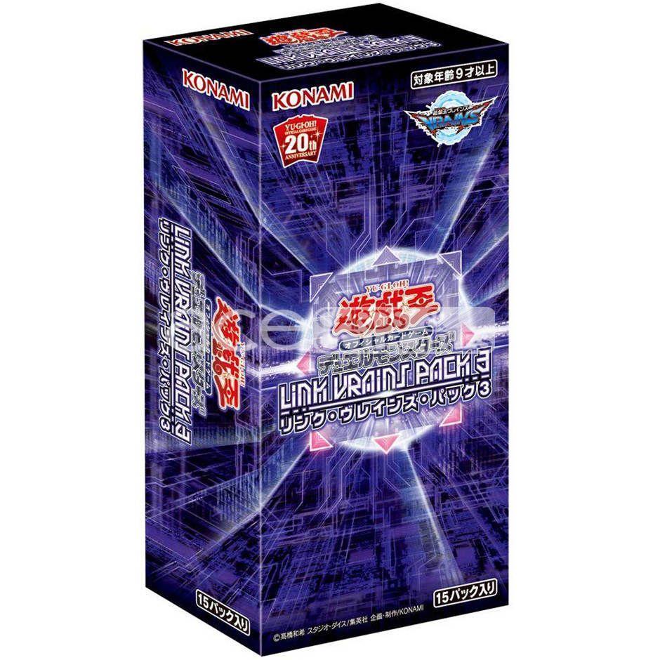 Yu-Gi-Oh OCG: Link Vrains Pack 3 [LVP3] (Japanese)-Whole Box (15packs)-Konami-Ace Cards &amp; Collectibles