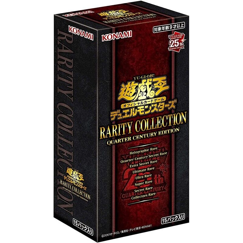 Yu-Gi-Oh Rarity Collection Quater Century Edition [RC04] (Japanese)-Booster Box (15packs)-Konami-Ace Cards &amp; Collectibles