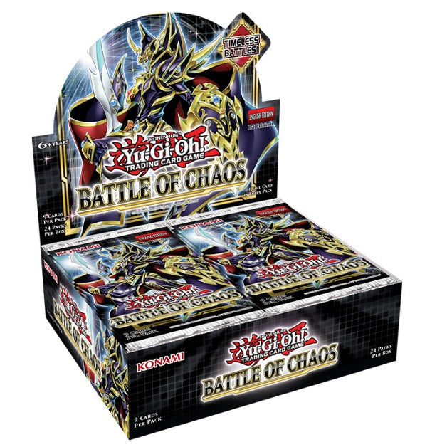 Yu-Gi-Oh TCG : Battle of Chaos (English)-Booster Box (24packs)-Konami-Ace Cards &amp; Collectibles