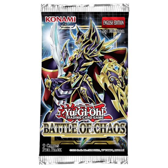 Yu-Gi-Oh TCG : Battle of Chaos (English)-Single Pack (Random)-Konami-Ace Cards &amp; Collectibles