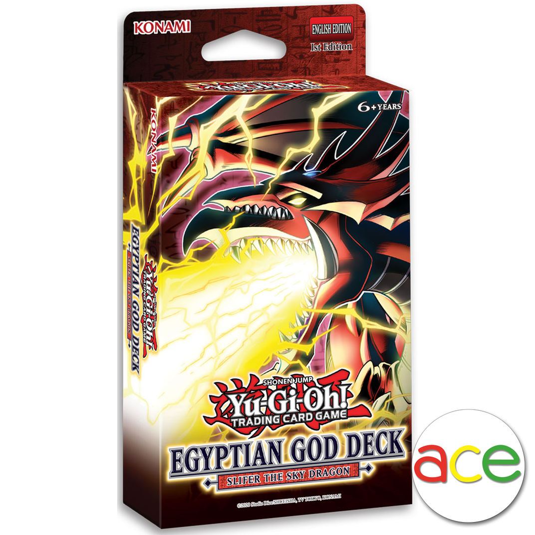 Yu-Gi-Oh TCG: Egyptian God Deck Slifer the Sky Dragon (English)-Konami-Ace Cards & Collectibles