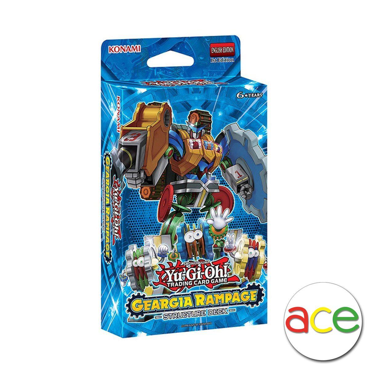 Yu-Gi-Oh TCG: Geargia Rampage Structure Deck [SDGR] (English)-Konami-Ace Cards & Collectibles