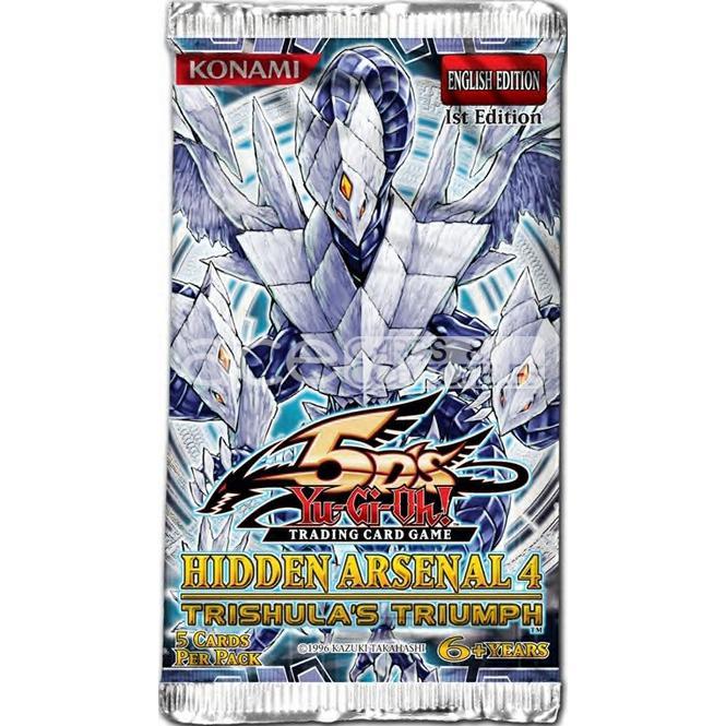 Yu-Gi-Oh TCG: Hidden Arsenal 4 Trishula&#39;s Triumph [HA04] (English)-Single Pack (Random)-Konami-Ace Cards &amp; Collectibles