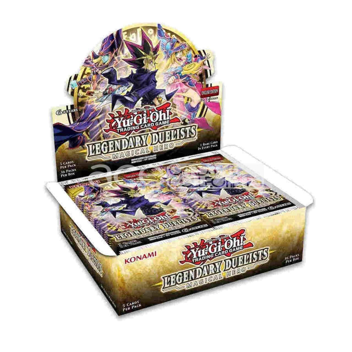 Yu-Gi-Oh TCG: Legendary Duelists Magical Hero [LED6] (English)-Booster Box (36packs)-Konami-Ace Cards &amp; Collectibles