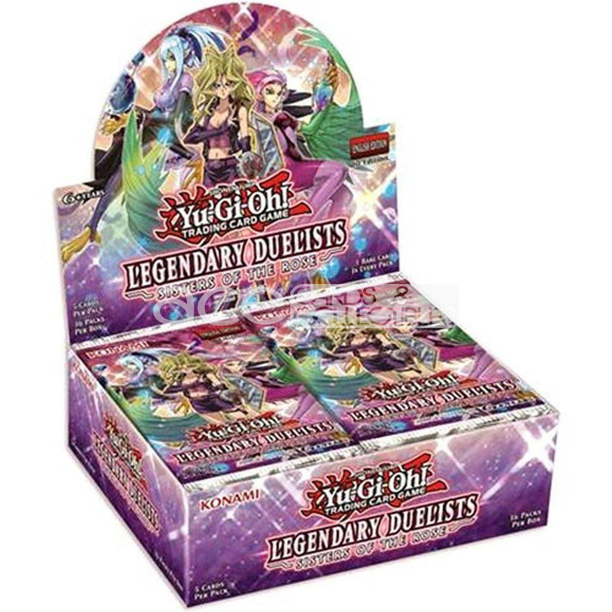 Yu-Gi-Oh TCG: Legendary Duelists Sisters of the Rose [LED4] (English)-Booster Box (30packs)-Konami-Ace Cards &amp; Collectibles