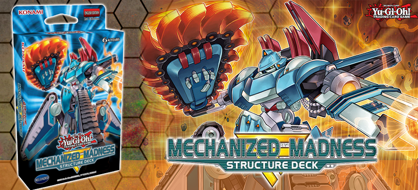 yugioh mechanized madness deck list Yu-Gi-Oh TCG: Mechanized Madness Structure Deck [SDMM] (English)
