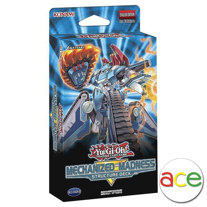 Yu-Gi-Oh TCG: Mechanized Madness Structure Deck [SDMM] (English)-Konami-Ace Cards &amp; Collectibles