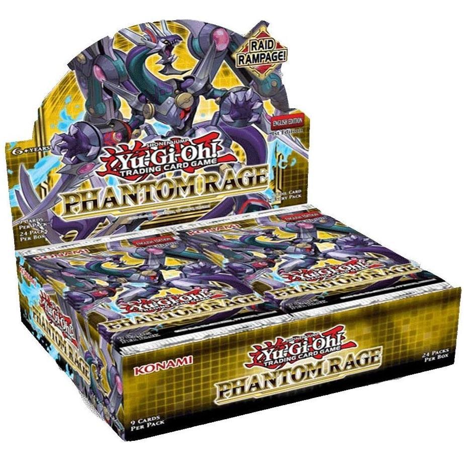 Yu-Gi-Oh TCG: Phantom Rage (English)-Booster Box (24packs)-Konami-Ace Cards &amp; Collectibles