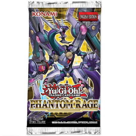 Yu-Gi-Oh TCG: Phantom Rage (English)-Single Pack (Random)-Konami-Ace Cards &amp; Collectibles