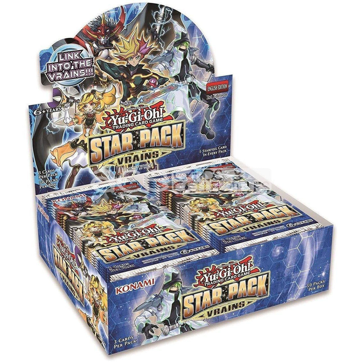 Yu-Gi-Oh TCG: Star Pack Vrains [SP18] (English)-Booster Box (50packs)-Konami-Ace Cards &amp; Collectibles