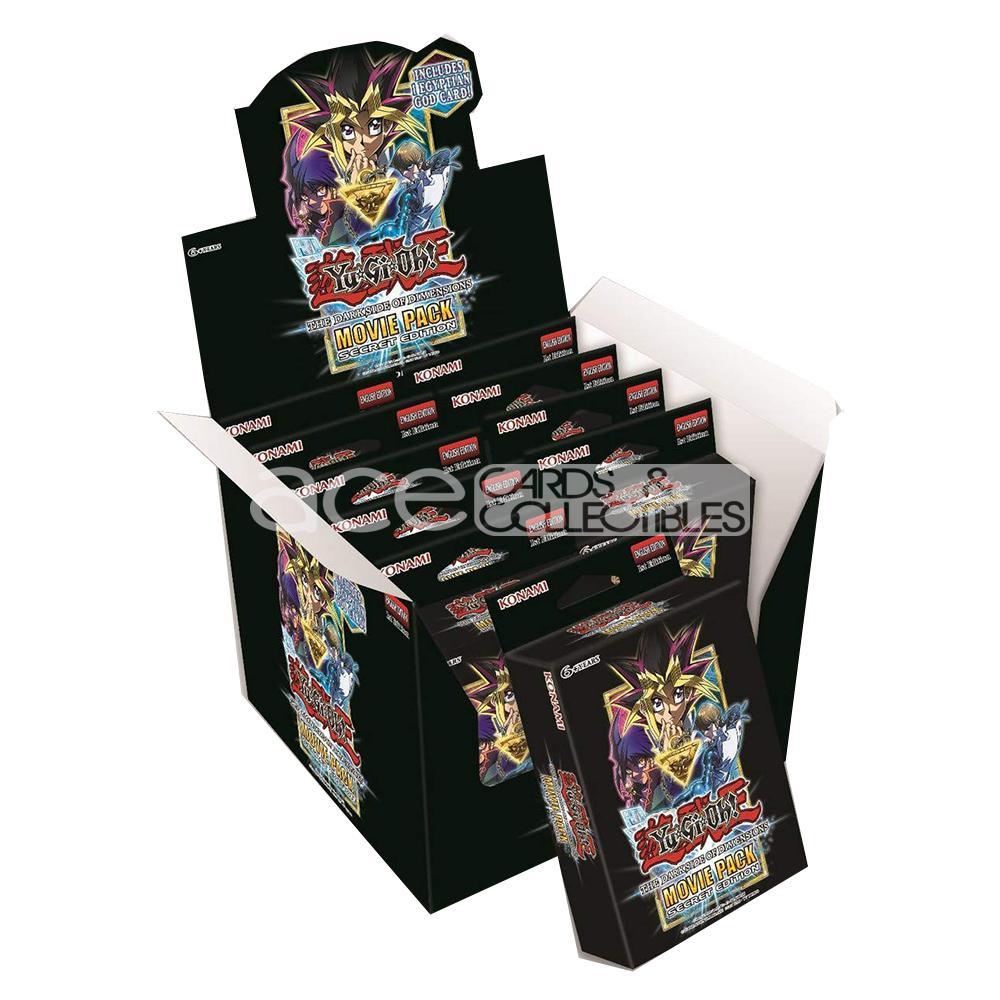 Yu-Gi-Oh TCG : The Dark Side Of Dimensions Movie Pack Secret Edition (English)-Sealed Display Box (10 boxes)-Konami-Ace Cards &amp; Collectibles