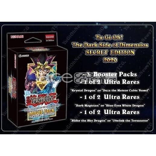 Yu-Gi-Oh TCG : The Dark Side Of Dimensions Movie Pack Secret Edition (English)-Single Box-Konami-Ace Cards &amp; Collectibles