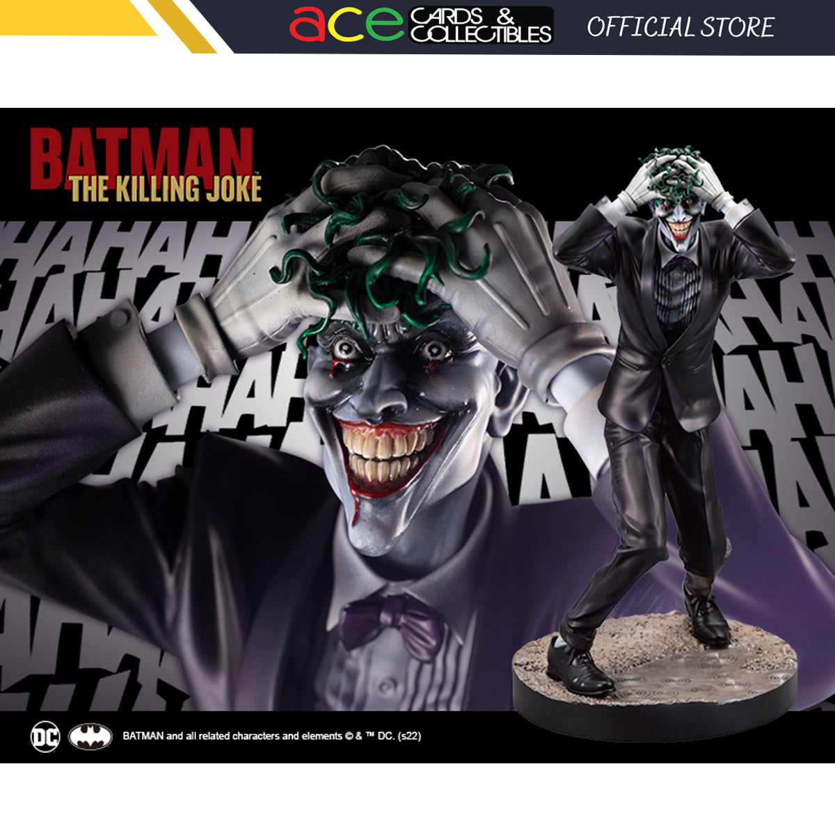 Batman ARTFX DC UNIVERSE Joker The Killing Joke / One Bad Day 1/6 Complete Figure-Kotobukiya-Ace Cards & Collectibles