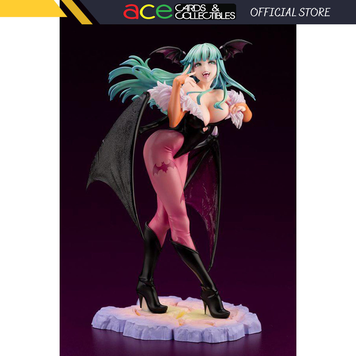 Darkstalkers 1/7 Statue "Morrigan Bishoujo"-Kotobukiya-Ace Cards & Collectibles