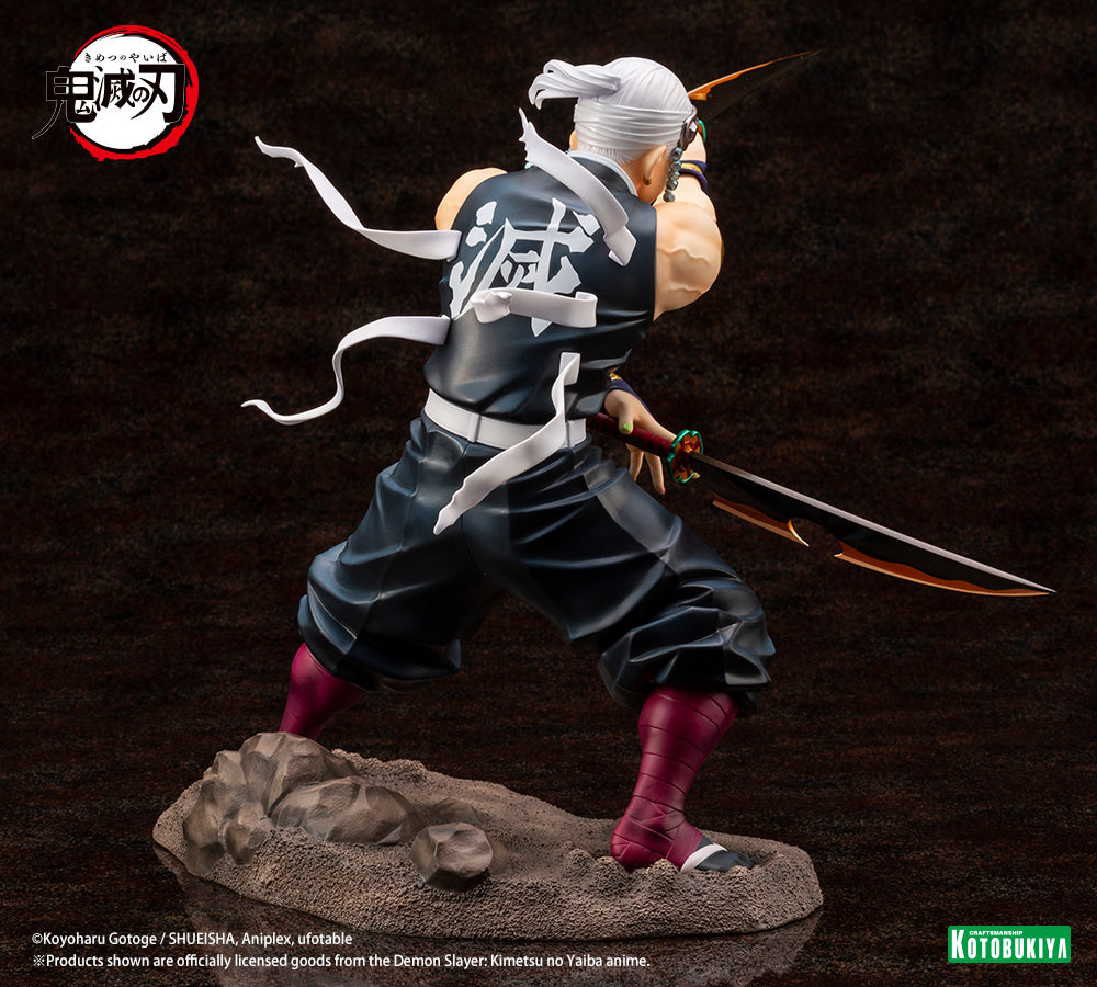 Demon Slayer: Kimetsu no Yaiba "Tengen Uzui" ARTFX J Figure-Kotobukiya-Ace Cards & Collectibles