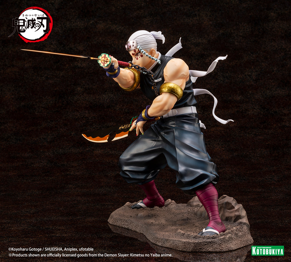 Demon Slayer: Kimetsu no Yaiba "Tengen Uzui" ARTFX J Figure-Kotobukiya-Ace Cards & Collectibles