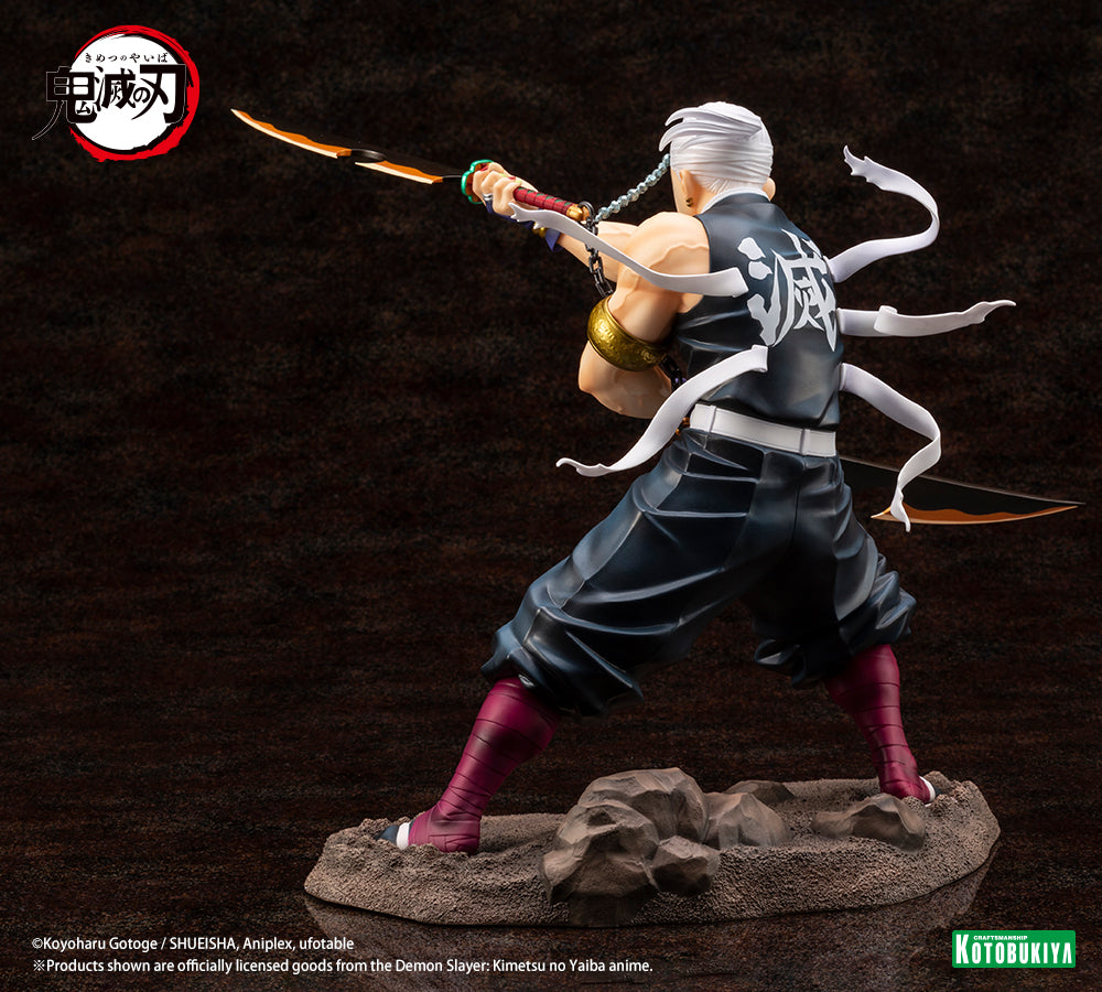 Demon Slayer: Kimetsu no Yaiba "Tengen Uzui" ARTFX J Figure-Kotobukiya-Ace Cards & Collectibles