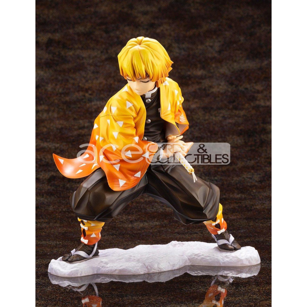 Demon Slayer: Kimetsu no Yaiba "Zenitsu Agatsuma" ARTFX J Figure-Kotobukiya-Ace Cards & Collectibles