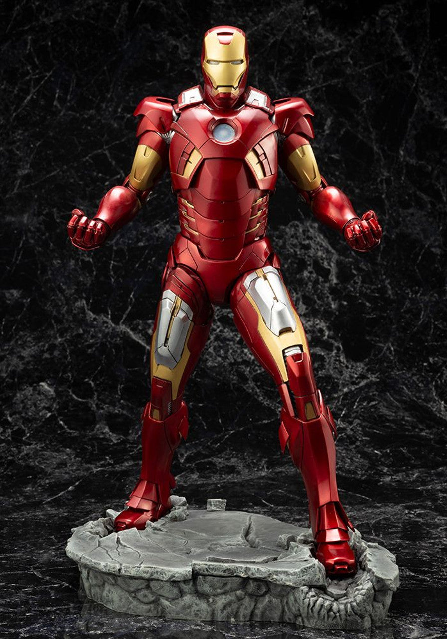 Kotobukiya ARTFX Avengers 1/6 Figure &quot;Iron Man Mark 7&quot;-Kotobukiya-Ace Cards &amp; Collectibles