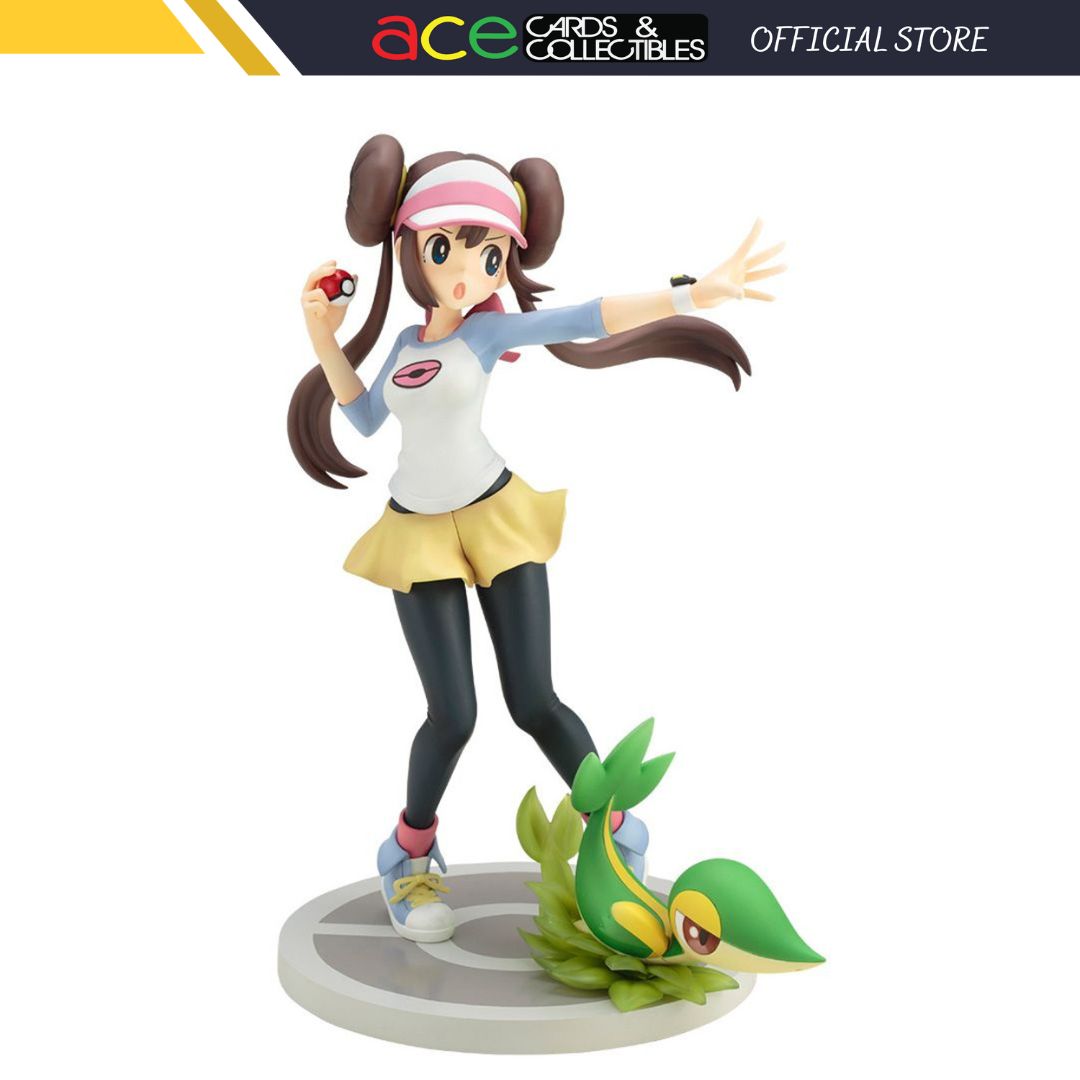 Pokemon "Rosa with Snivy" 1/8 ARTFXJ Statue-Kotobukiya-Ace Cards & Collectibles