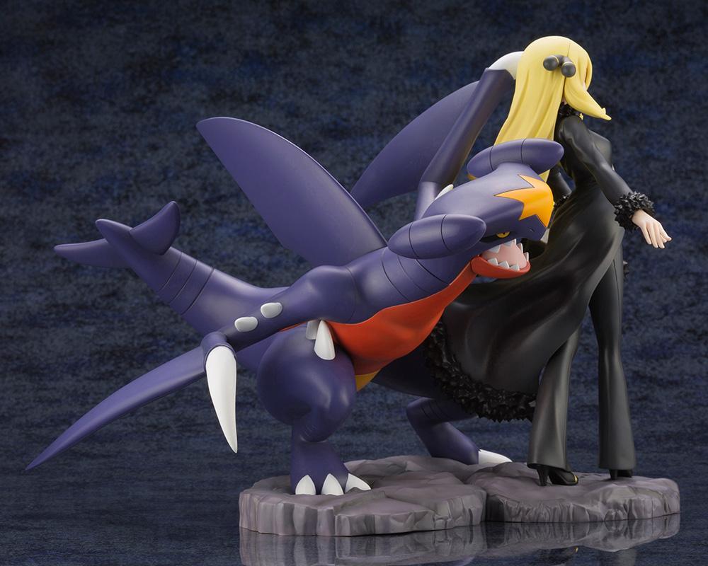 Pokémon Shirona with Gaburias ARTFX J Statue (Cynthia with Garchomp)-Kotobukiya-Ace Cards & Collectibles