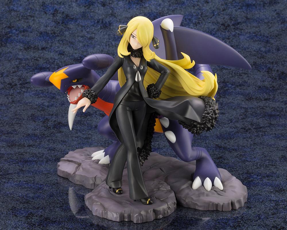 Pokémon Shirona with Gaburias ARTFX J Statue (Cynthia with Garchomp)-Kotobukiya-Ace Cards & Collectibles