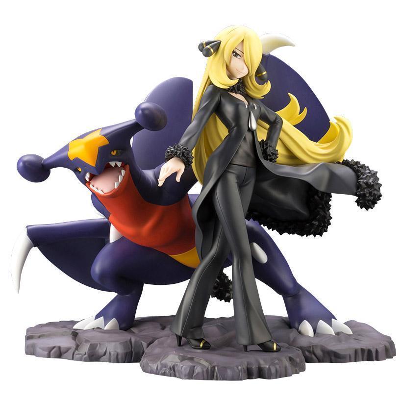 Pokémon Shirona with Gaburias ARTFX J Statue (Cynthia with Garchomp)-Kotobukiya-Ace Cards & Collectibles