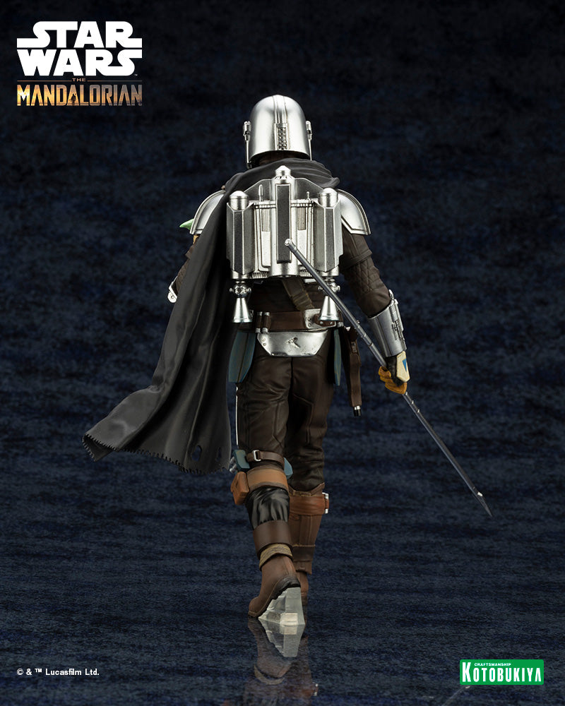 The Mandalorian ARTFX+ Mandalorian™& Grogu™ with Beskar Staff-Kotobukiya-Ace Cards & Collectibles