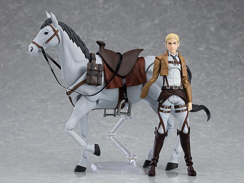 Attack on Titan Figma [446] &quot;Erwin Smith&quot; (Reissue)-Max Factory-Ace Cards &amp; Collectibles