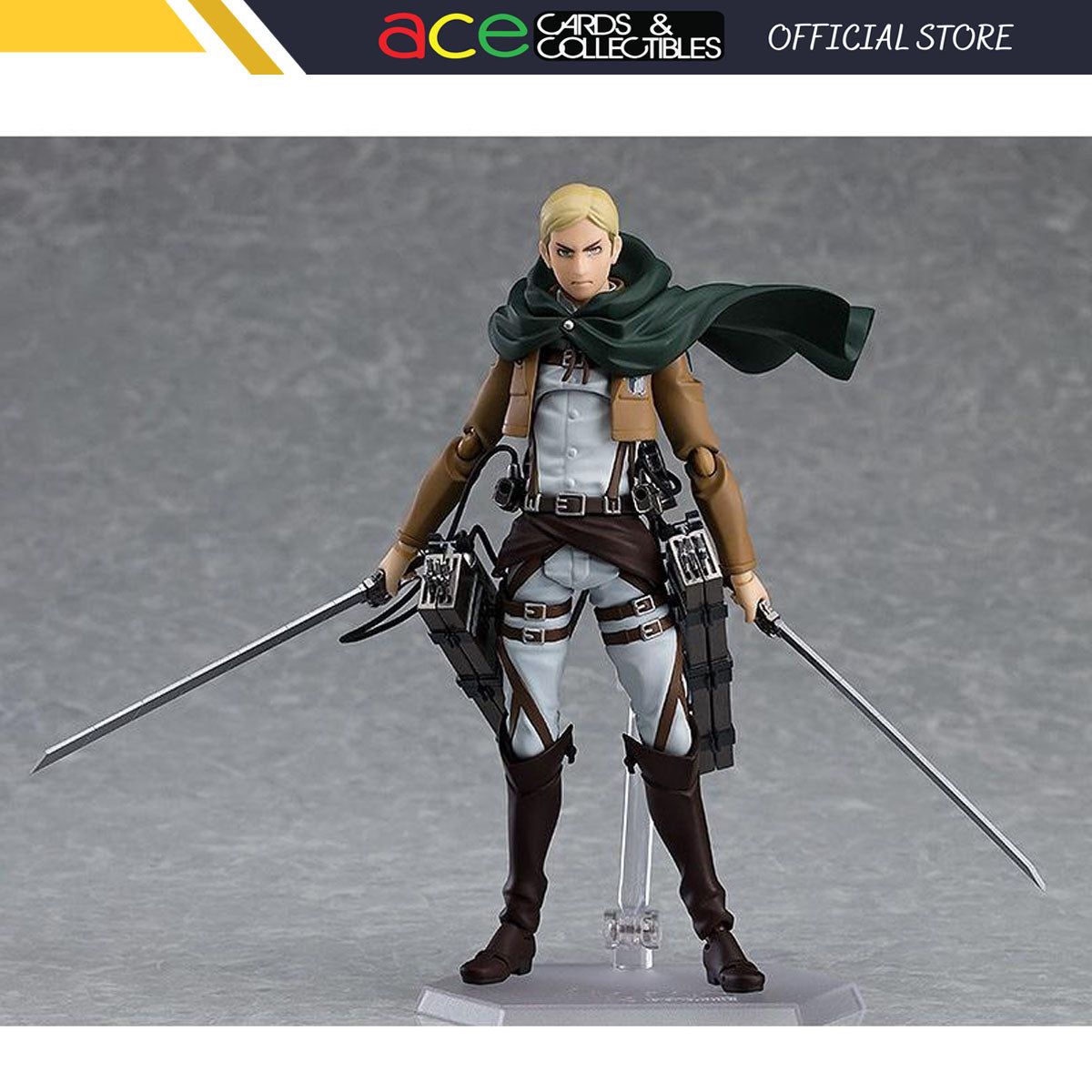 Attack on Titan Figma [446] &quot;Erwin Smith&quot; (Reissue)-Max Factory-Ace Cards &amp; Collectibles