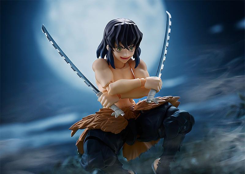 Demon Slayer Figma [533] &quot;Inosuke Hashibira&quot;-Max Factory-Ace Cards &amp; Collectibles