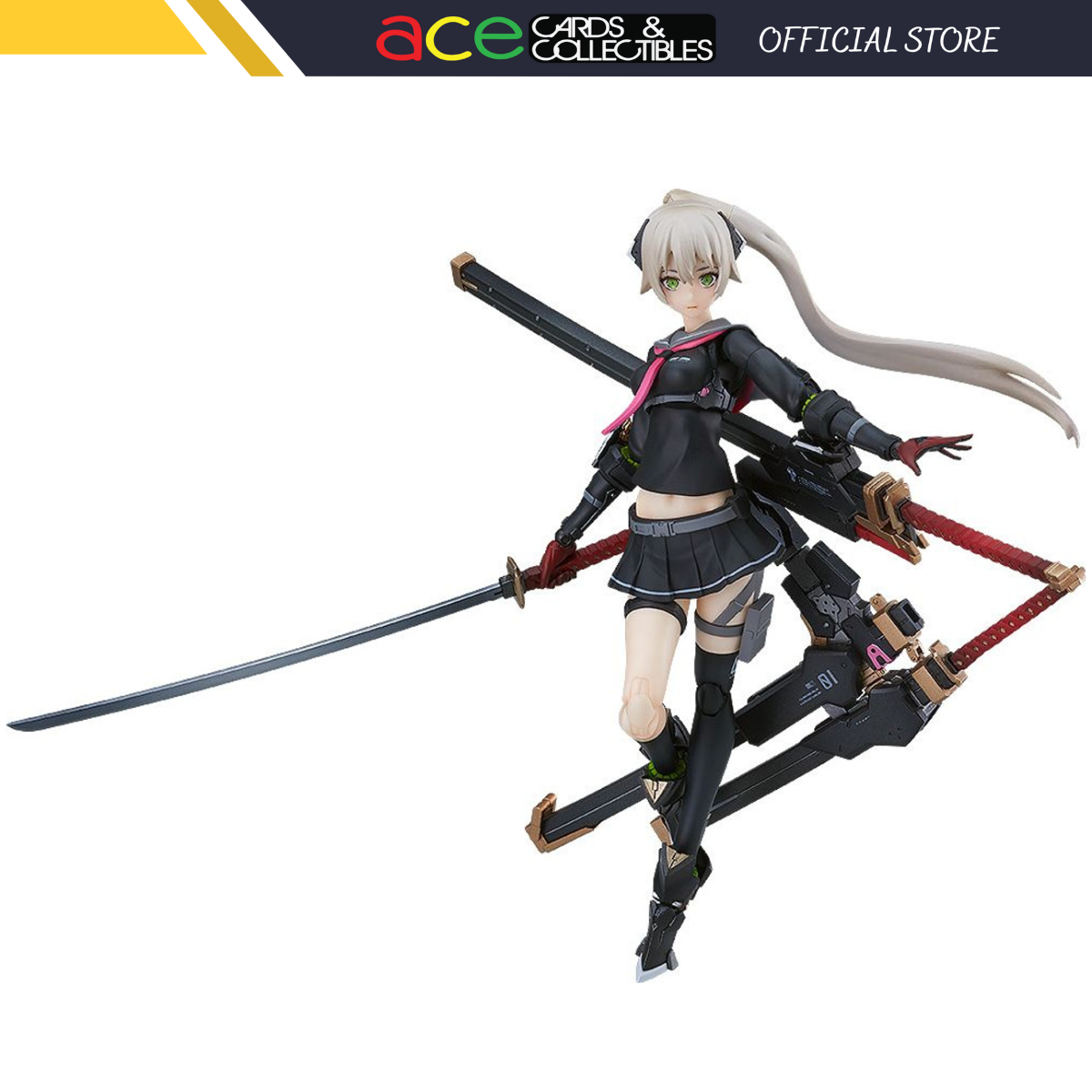 Heavily Armed High School Girls PLAMAX HH-01 &quot;Ichi&quot;-Max Factory-Ace Cards &amp; Collectibles