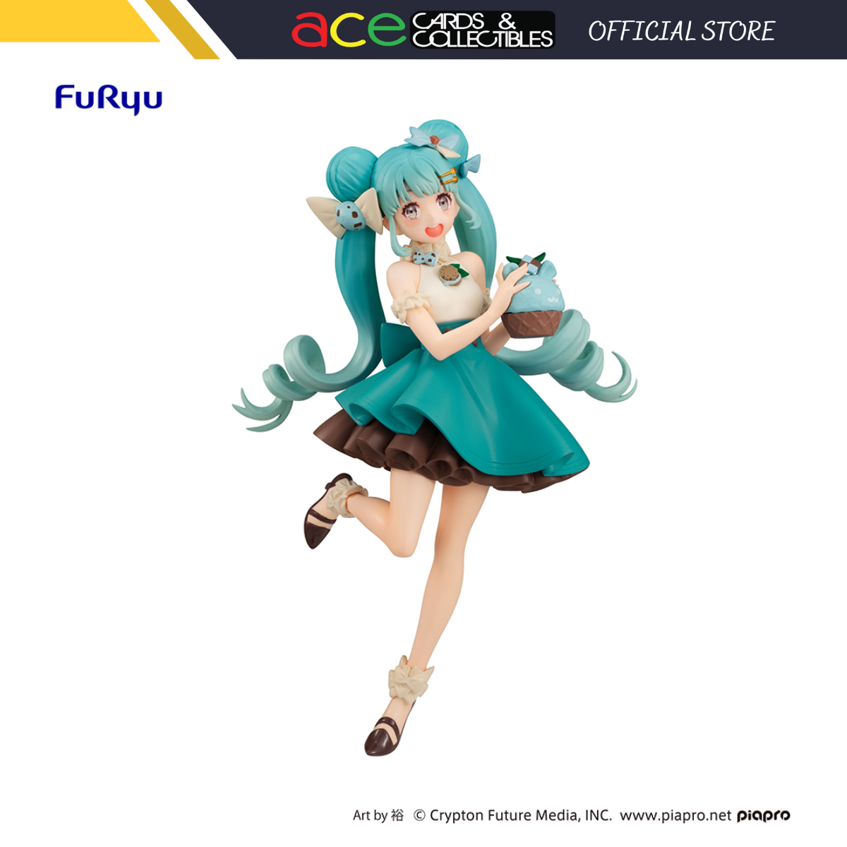 Sweet Sweets Series Figure Chocolate Mint "Hatsune Miku" (Re-run)-Max Factory-Ace Cards & Collectibles