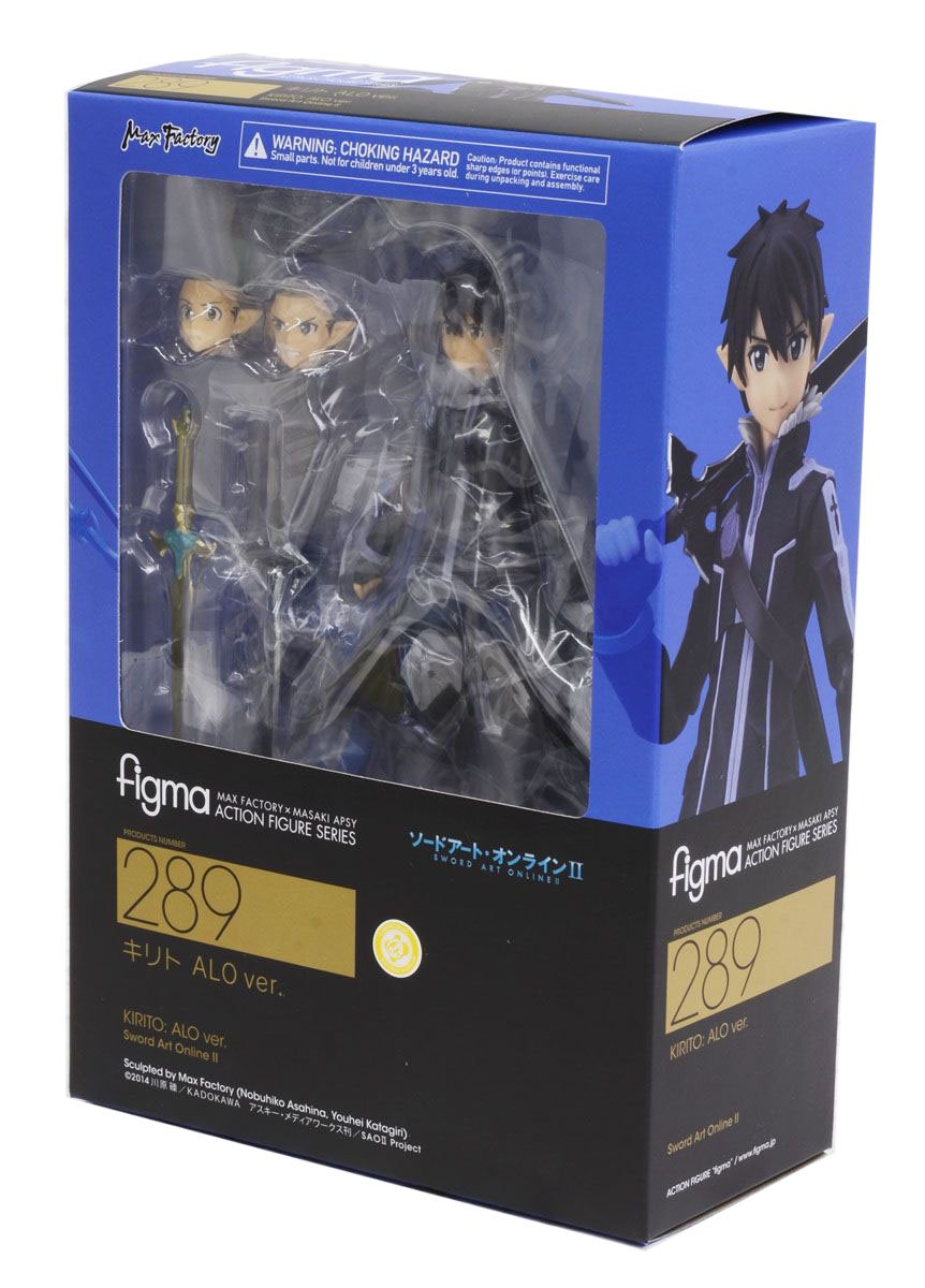 Sword Art Online Figma [289] "Kirito" ALO Ver-Max Factory-Ace Cards & Collectibles