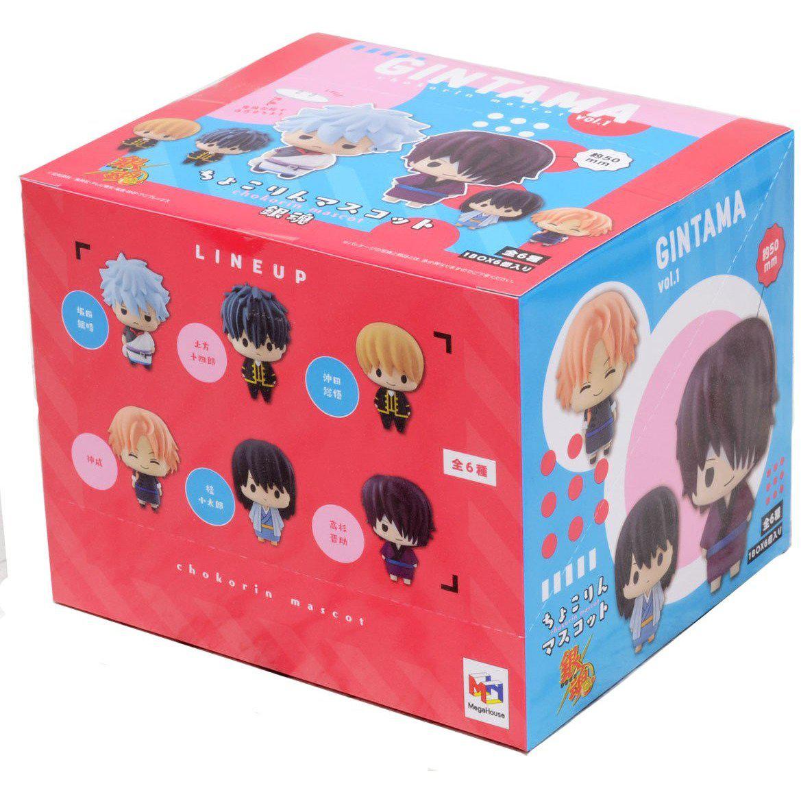 Chokorin Mascot Series &quot;Gintama&quot;-Whole Box (Complate Set of 6)-MegaHouse-Ace Cards &amp; Collectibles
